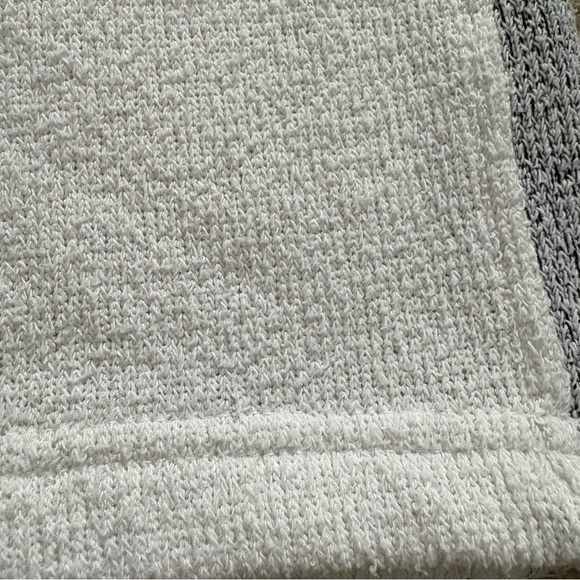 Vintage 80s Cotton Blend Terry Cloth White USA Key West Drawstring Shorts Medium - Picture 8 of 15